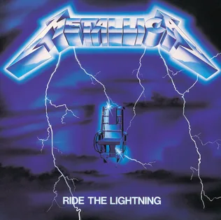 Ride the Lightning cover art