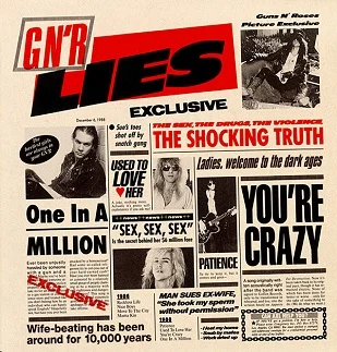 G N' R Lies cover art