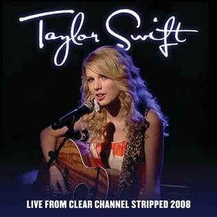 Live from Clear Channel Stripped 2008 cover art