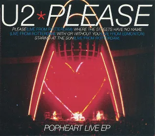 Please: PopHeart Live EP cover art