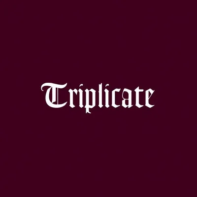 Triplicate cover art
